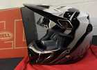 Bell Moto-9S Flex Claw Motocross Helmet Gloss Black White  Medium
