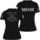 Grunt Style Women's Mom Defined T-Shirt - Black