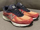 New Balance 990V4 Copper Rose Running Shoes M990CP4 Men’s Size 8.5 D Made In USA