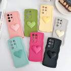 For Samsung Galaxy A54 5G A42 A33 A23 A14 A03 Simple Dimensional Love Phone Case