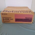 NEW Sony Betamax Player HiFi SL-810D Vintage Cassette Recorder Player RARE