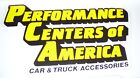PERFORMANCE CENTERS OF  AMERICA GIANT DECAL 10 1/2 X 6 PCA