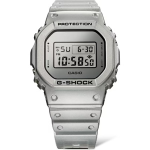 Casio G-shock DW-5600FF-8CR DW5600FF-8 All Silver Forgotten Future Watch