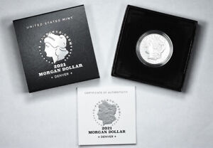 2021-D Morgan Silver Dollar in Original Government Packaging