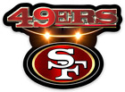 San Francisco 49ers logo Type NFL Football Die-cut STICKER