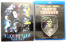Mystery Men 4K+Slip Cover NEW/Bonus Ben Stiller Blu-ray: Tropic Thunder Like-New