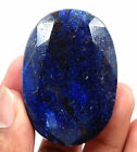 African Deep Blue Sapphire 200 Ct Certified Natural Oval Cut Loose Gemstone KKE