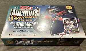 2021 Topps Archives Signature Series Active Player Edition Hobby Box