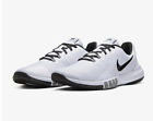 Men Nike Flex Control TR4 Athletic Shoes White/Black/Dark Smoke Grey CD0197-100