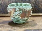 Antique 1916 Roseville Donatello Bowl  / Vase Vintage Art Pottery Planter