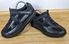 Skechers Shoes Womens Size 8 Shape Ups Black Leather 24864 Strap Sneakers