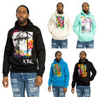 Rebel Minds Men's Casual Party Embroidered Pullover Hoodie 112-317 And 112-306