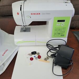 SINGER 5400 Sew Mate Computerized Sewing Machine With Cover