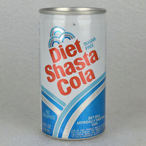 VTG 1970s Shasta Diet Cola Soda Pop Can 12oz (355ml) Aluminum Hayward CA