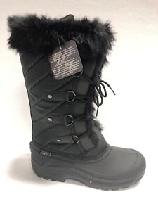 Tundra Women’s Diana, Black Winter Boots, Size 9M