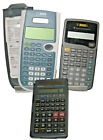 LOT 3 Untested Calculators Scientific TI 30XA TI 30XS Texas Instruments Casio FX
