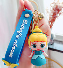 New ListingCute Princess Alisa Cartoon Keychain Bag Pendant Car Keychain Decoration Gift