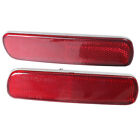 Pair Left Right Rear Bumper Reflector Fit For 1998-2007 Toyota Land Cruiser 100