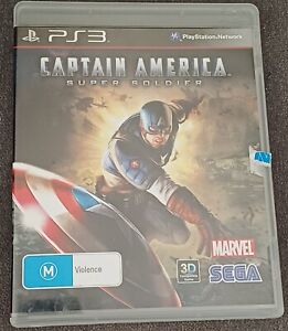 Captain America Super Soldier  Sony PS3 Game  Complete With Manual Disc Is Great