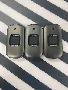New ListingLot of 3 Samsung SCH-U365 Gusto 2 Verizon Cell Phone - Great Condition
