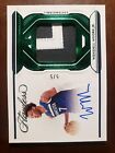 2022-23 Panini Flawless Patch Autograph Emerald Wendell Moore Jr. #5/5 Rookie