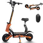 5600W 60V 27AH Foldable Electric Scooter Adult Dual Motor 11in Off-Road Tire hvl