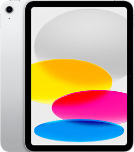 Apple iPad 10th Gen 64GB Silver Wi-Fi 3L203LL/A