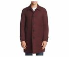 Burberry coat jacket Men's Reversible Norris trench puffer Claret 36US