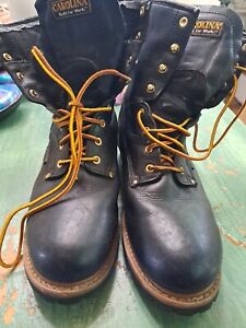 Men's Carolina Boot, Logger  Boots,  Black,  Size 11.5EE