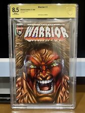 Warrior #1 CBCS 8.5 SS Signed by The Ultimate Warrior Jim Hellwig WCW WWF WWE