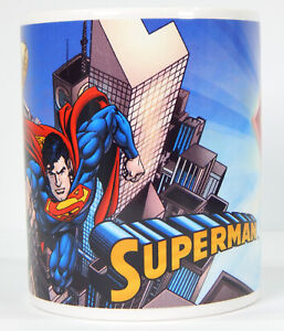 DC COMICS SUPERMAN LOGO MUG 16oz CUP 