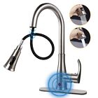New ListingTouchless Kitchen Faucet, Kitchen Sink Faucet with Pull Down Sprayer, Dual Fu...