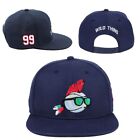 Men's Wild Thing Ricky Vaughn 99 Baseball Cap Embroidery Navy Hat Adjustable Cap