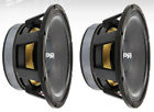 2x PRV Audio 12MR2000 Pro Midrange Midbass 2000W 8-Ohm Sub-Woofer Speaker (PAIR)