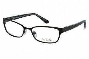 GUESS Mens GU2515 002  Matte Black Rectangular Frame Eyeglasses 50mm