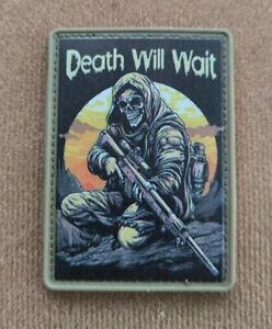 DEATH WILL WAIT  SNIPER Ukrainian Morale Patch MILITARY Tactical operator death
