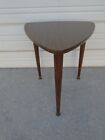 Guitar Pick End Table Side Mid-century Modern Retro Hollywood Regency Triangle