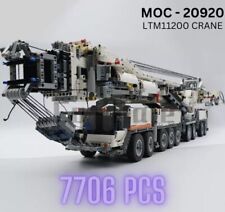 2023 Upgraded Power RC Mobile Crane MOC-20920 LTM11200 Building Blocks Toy