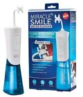 New Miracle Smile Water Flosser for Teeth & Gum Health, H-Shaped Head Deluxe Pro