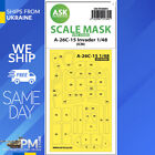 ASK M48084 1/48 Double-sided painting mask A-26C-15 Invader for ICM
