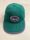 Vintage Orvis Logo Fleece Baseball Hat Cap Made In USA Adjustable RARE