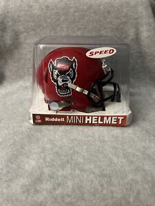 North Carolina State Wolfpack - NCAA Riddell Speed Mini Helmet - 8055053 - 2018