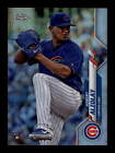 2020 Topps Chrome Refractor #110 Adbert Alzolay RC Chicago Cubs