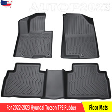 Floor Mats Cargo Liners Carpets for 2022-2023 Hyundai Tucson All-Weather TPE
