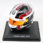 F1 Charles Leclerc 2018 Alfa Romeo Rare Helmet Scale 1:5 Formula 1 With Magazine