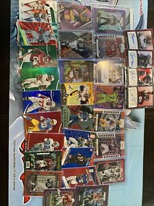NFL Numbered, Auto Card Lot