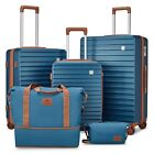 imiono Luggage Sets 3 Piece,Expandable Hardside Suitcase Set with Spinner Wheels