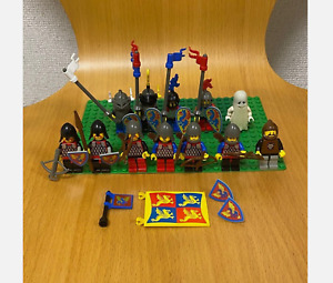 Lego 6086 Black Knight's Castle Minifigure Set Japan Rare Very Good Condition