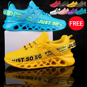Men's Running Workout Athletic Shoes Walking Fashion Casual Sneakers Gym Sports