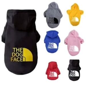 New ListingDog Face 20% BOGO Clothing Warm Hoodie Pet/Puppy/Jumpsuit/Jacket/Coat/Sweater